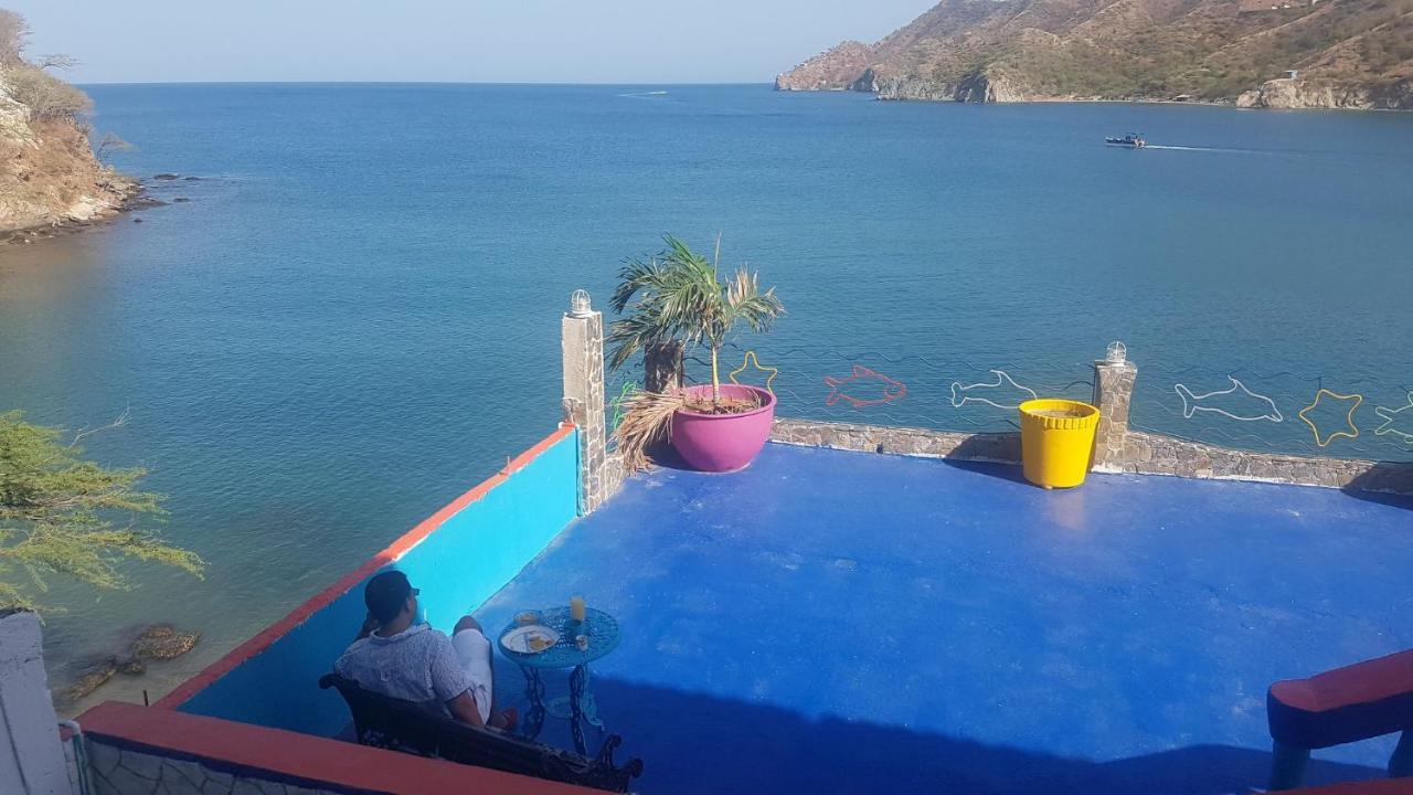 Hospedaje El Shadday Taganga Esterno foto